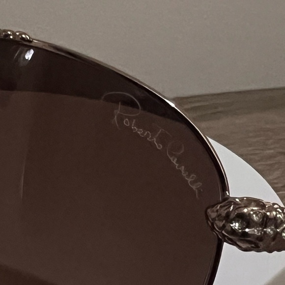 New Roberto Cavalli Hoedus 899S Rose Gold Aviator Sunglasses 59mm main image 9
